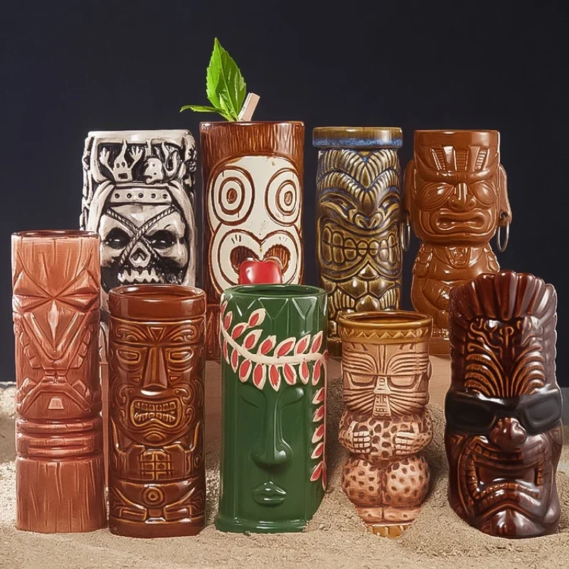 Wine Beer Type - 60 Type Hawaiian Tiki Mok Keramische