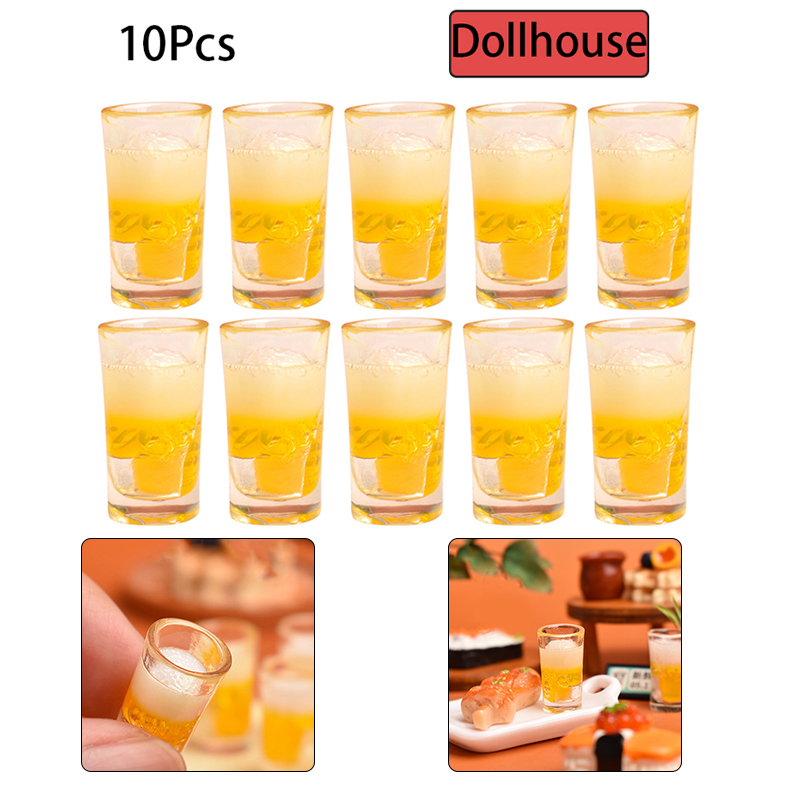 Wine Beer & More - 10 stks Miniatuur Speelgoed Keuken Bier