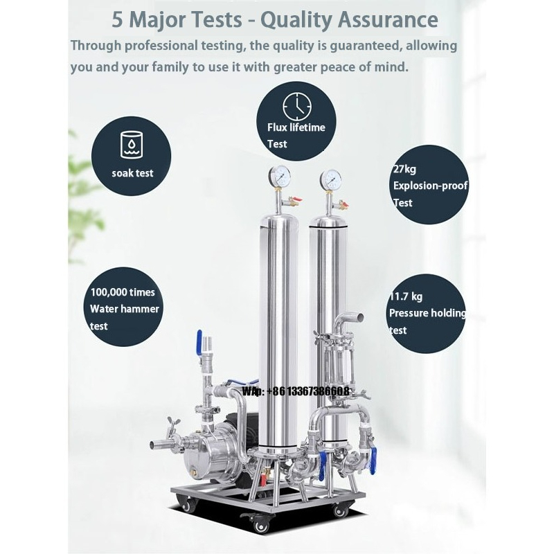 Wine Beer & More - Voedselveilige multi-rond roestvrijstalen filter voor dranken,