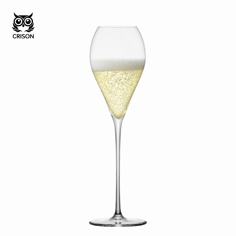Champagne Flute Pair - cison CP8207 Handgemaakte Kristallen Glazen Champagne