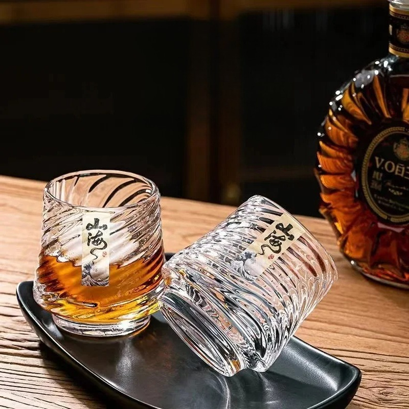Wine Beer Glass Set - Glazen Whiskey Set Shanhai Glazen Huishoudelijke