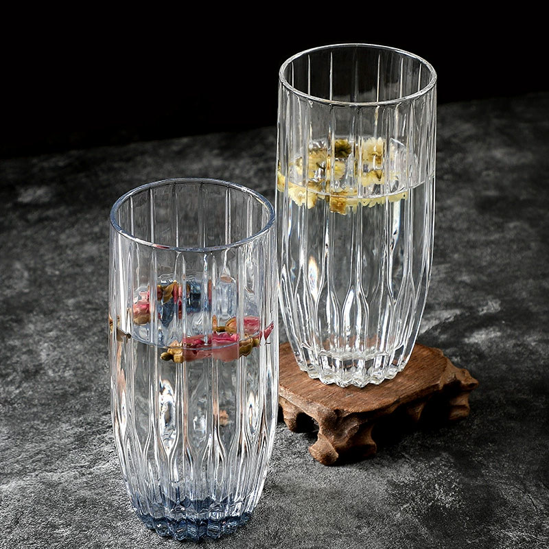 Wine Beer Glass Set - 2-delige set drinkbekers wijnglazen luxe verticale