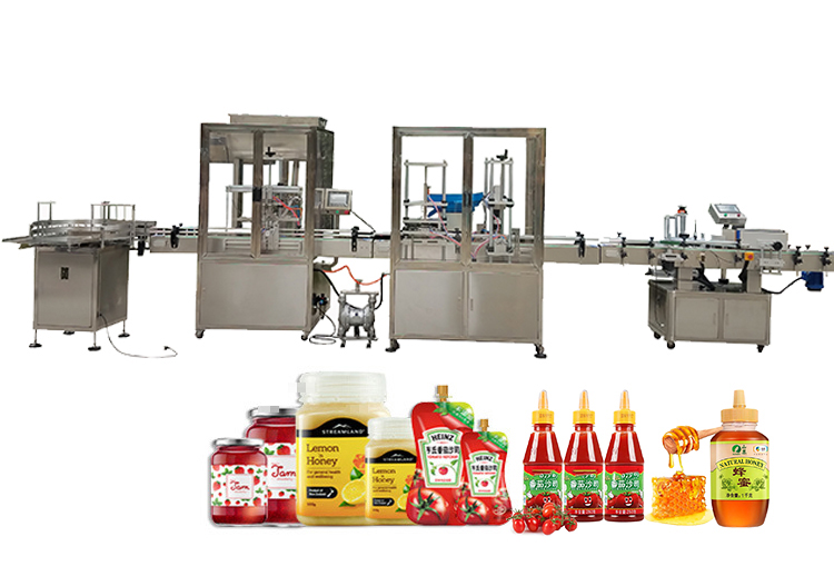Wine Beer & More - Automatische glazen flessen drankverpakkingslijn | Hoge