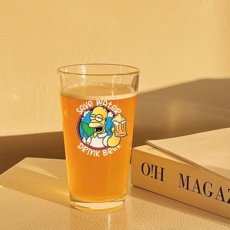 Nieuwe The Simpsons Creatieve  - Wine Beer Glass Set recensie en prijs