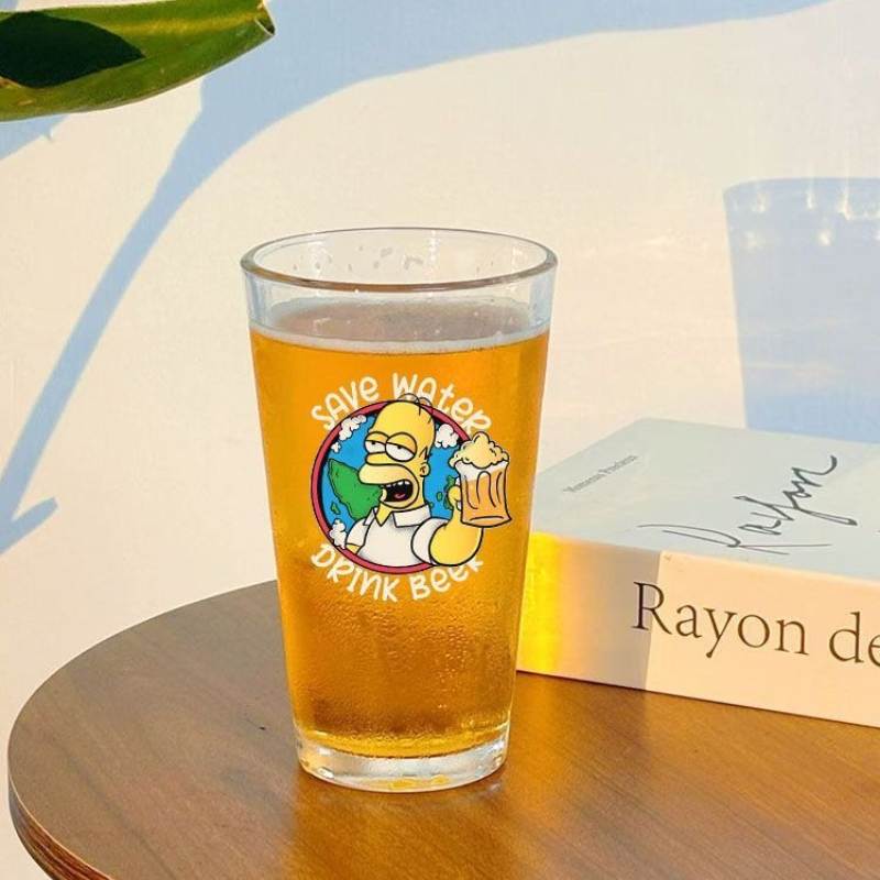 Nieuwe The Simpsons Creatieve  - Wine Beer Glass Set recensie en prijs