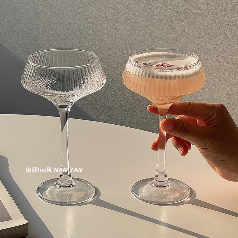 200ml Transparante Gestreepte  - Champagne Flute Pair recensie en prijs