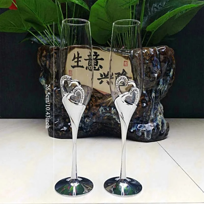 2 stks Bruiloft Champagne Glas - Champagne Flute Pair recensie en prijs