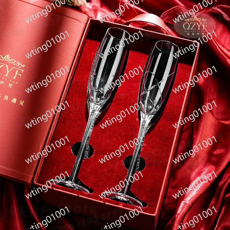 voor QZYF Qiuzhi Yifan Handges - Champagne Flute Pair recensie en prijs