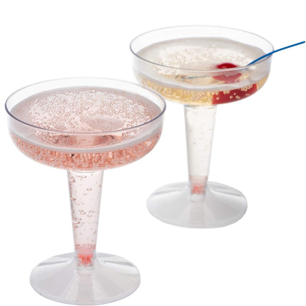 10 stuks doorzichtig plastic c - Champagne Flute Pair recensie en prijs