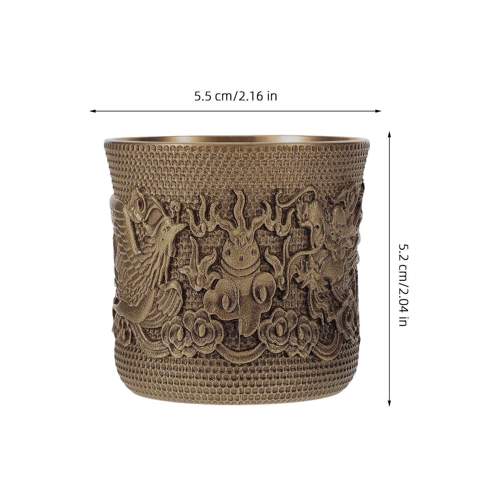 Messing theekop, verdikt koper - Wine Beer Glass Set recensie en prijs
