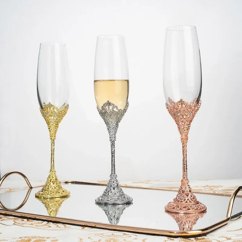 Nieuwe reliëfffluit champagneg - Champagne Flute Pair recensie en prijs