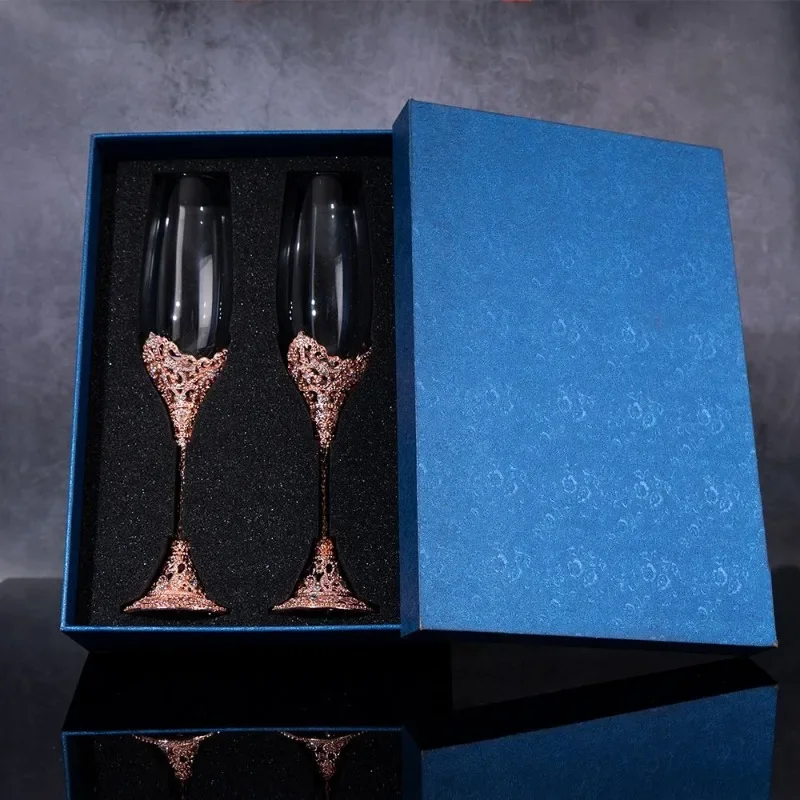Nieuwe reliëfffluit champagneg - Champagne Flute Pair recensie en prijs