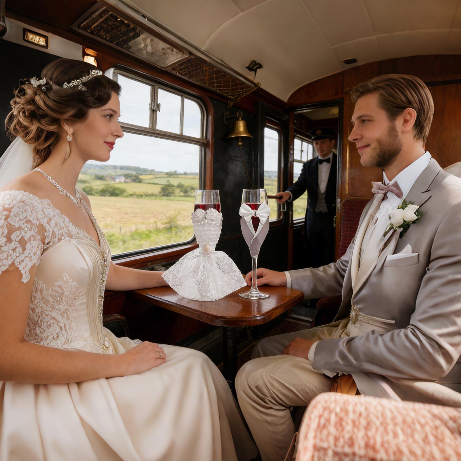 Bruids- en bruidegombril 1 paa - Champagne Flute Pair recensie en prijs