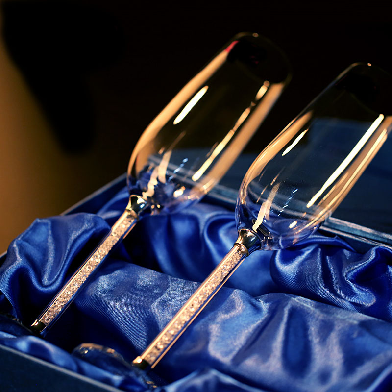 Creatieve Bruiloft Wijn Glazen - Champagne Flute Pair recensie en prijs